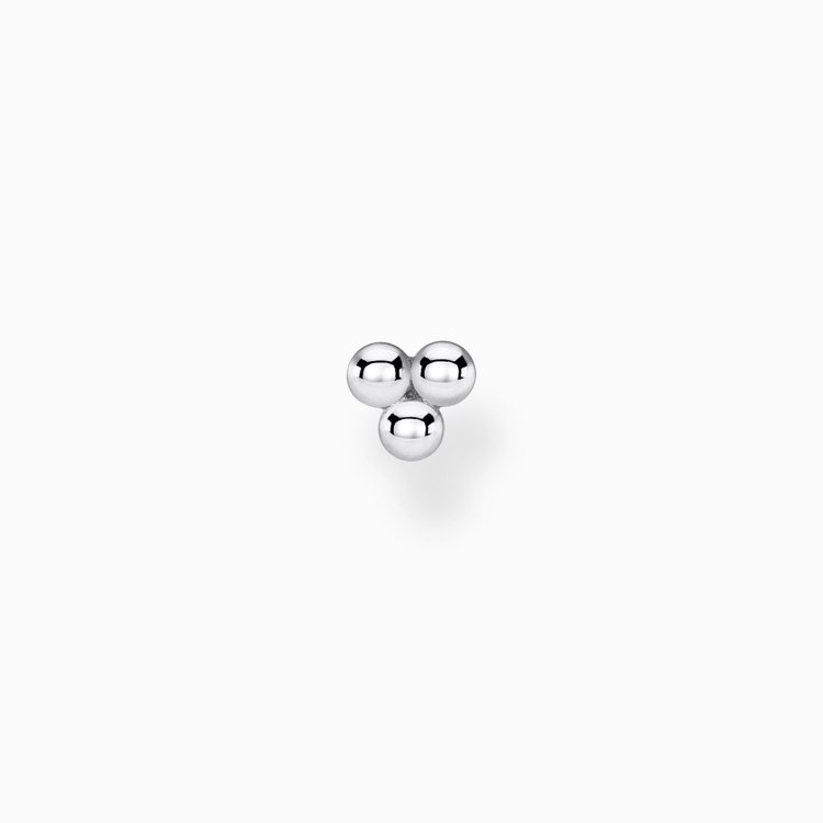 THOMAS SABO Silver Single Ear Stud Dots