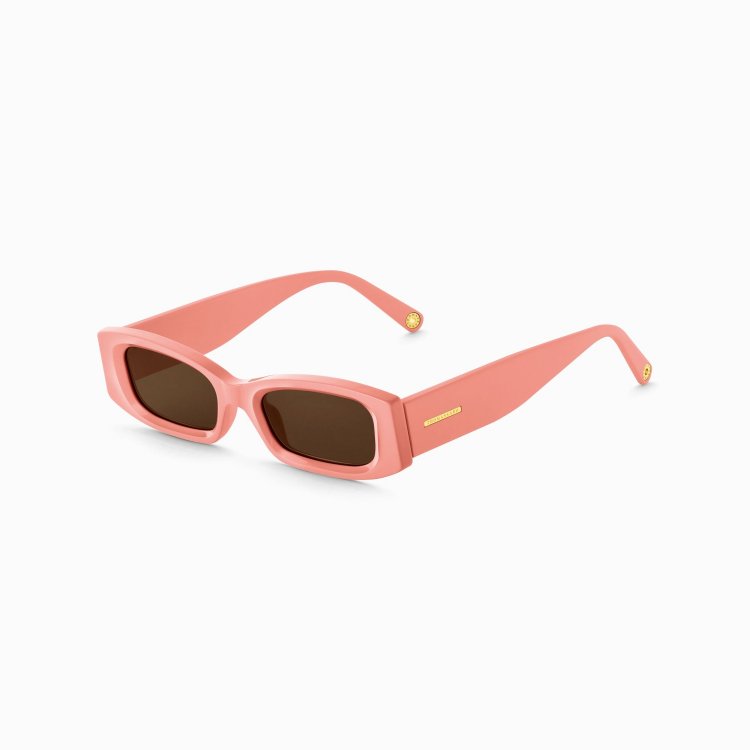 THOMAS SABO Sunglasses Kim Slim Rectangular Pale Orange
