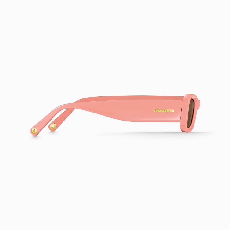 THOMAS SABO Sunglasses Kim Slim Rectangular Pale Orange