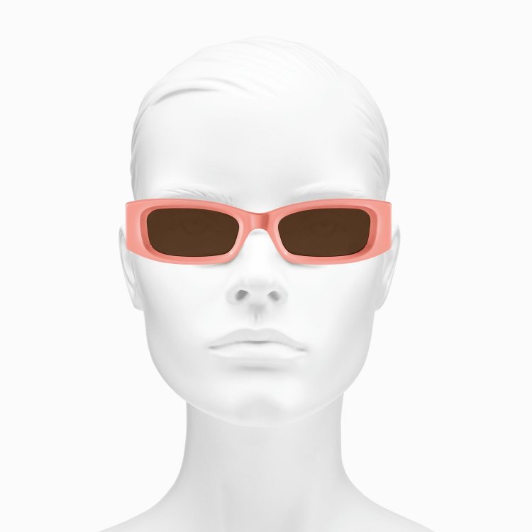 THOMAS SABO Sunglasses Kim Slim Rectangular Pale Orange