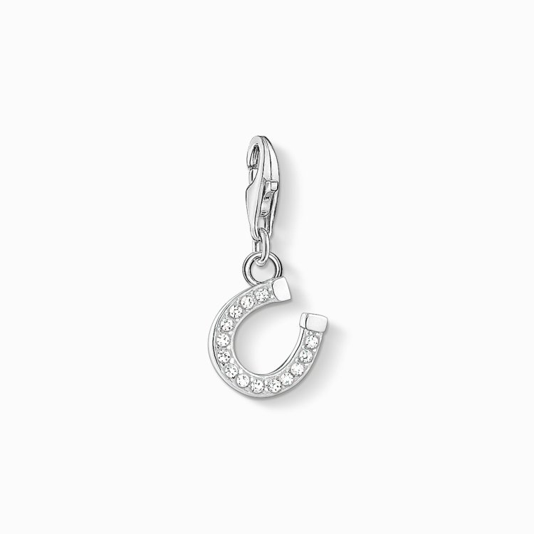 THOMAS SABO Silver Charm Pendant Horseshoe