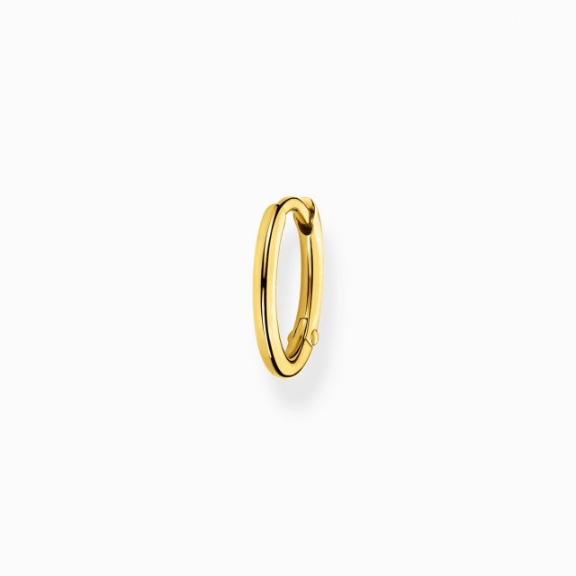 THOMAS SABO Silver Single Hoop Earring Classic Gold