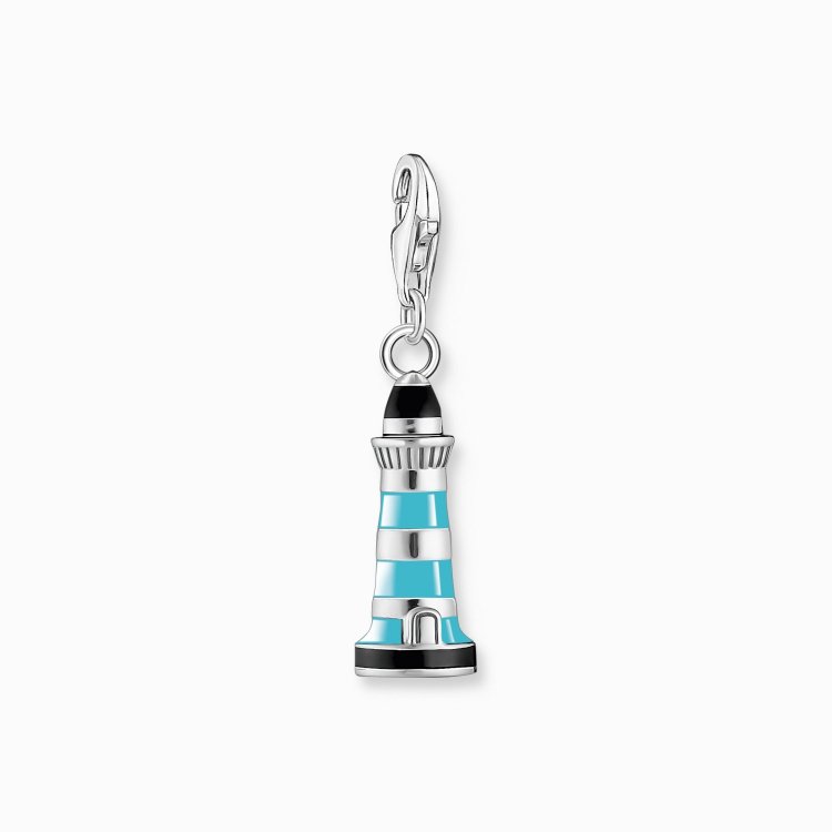 THOMAS SABO Charm Pendant Turquoise Lighthouse