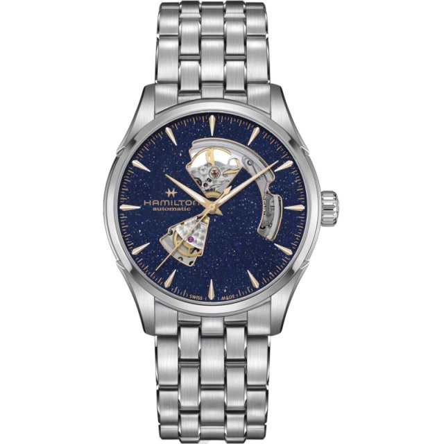 HAMILTON Jazzmaster Open Heart Automatic Stainless Steel Bracelet 