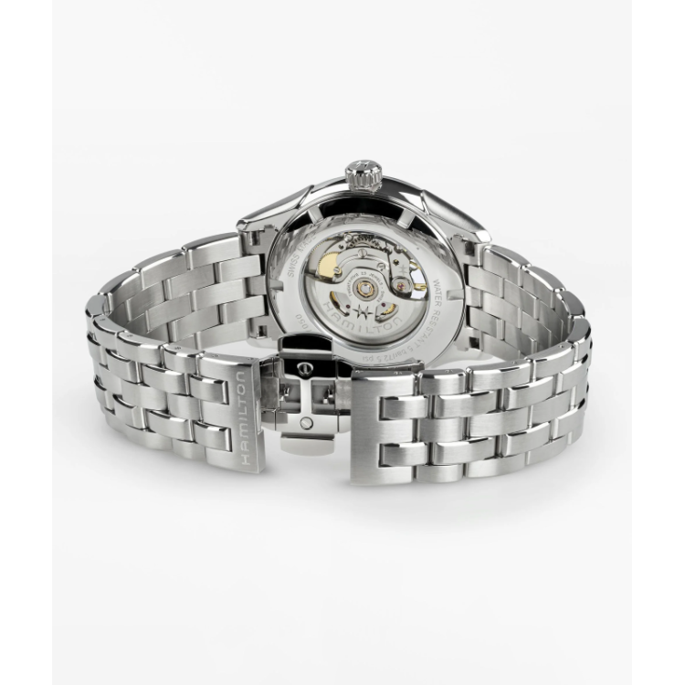 HAMILTON Jazzmaster Open Heart Automatic Stainless Steel Bracelet 