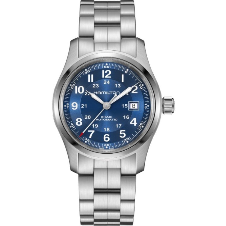 HAMILTON Khaki Field Auto Stainless Steel Bracelet