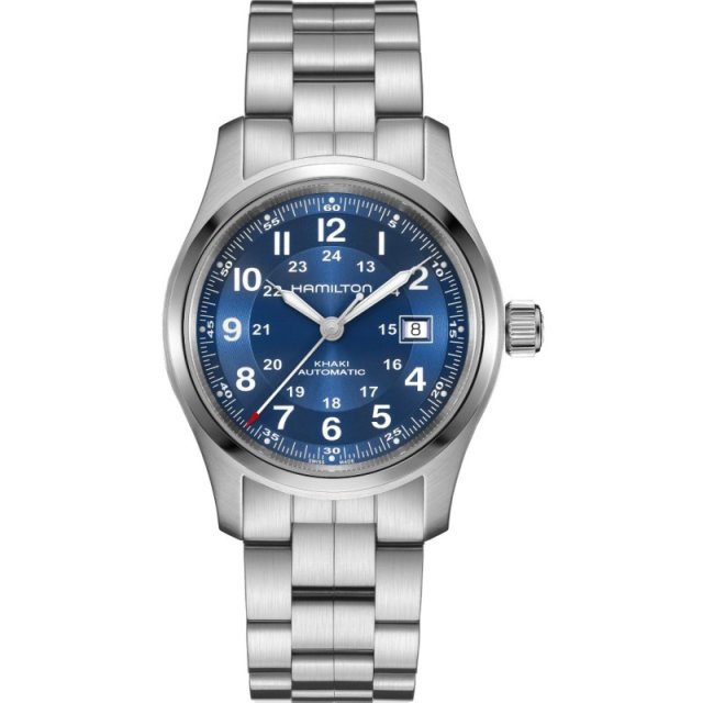 HAMILTON Khaki Field Auto Stainless Steel Bracelet