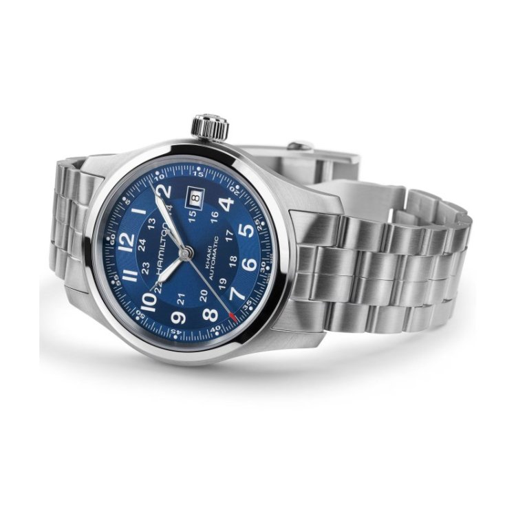 HAMILTON Khaki Field Auto Stainless Steel Bracelet