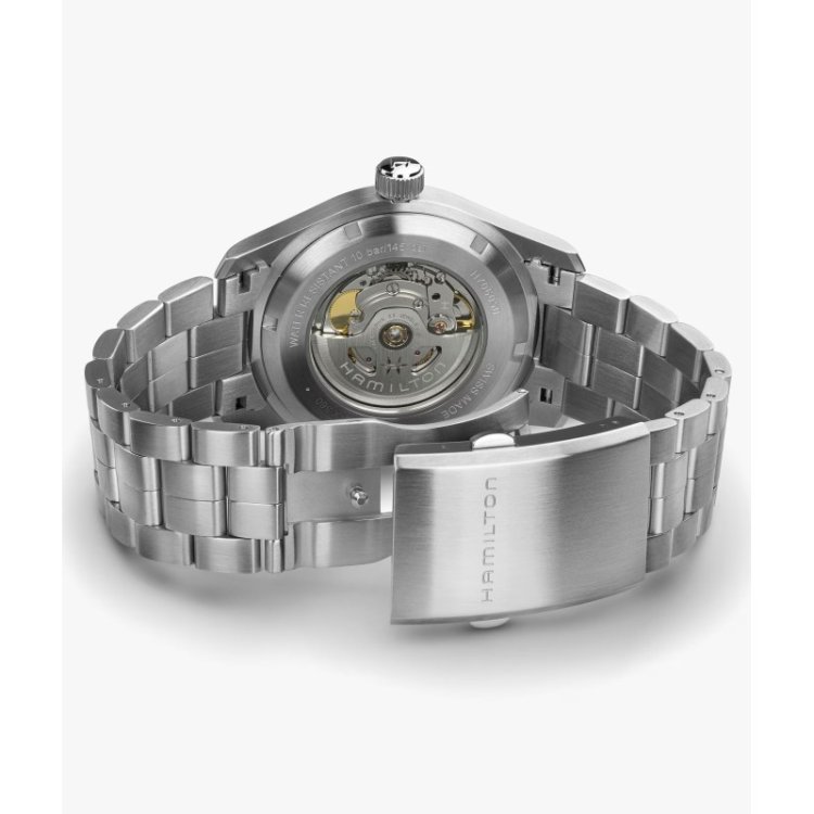 HAMILTON Khaki Field Auto Stainless Steel Bracelet