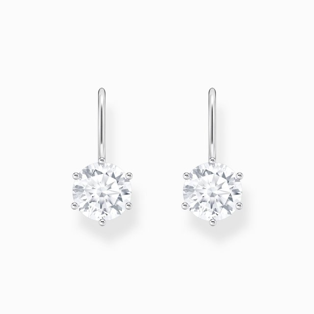 THOMAS SABO Silver Earrings with White Zirconia