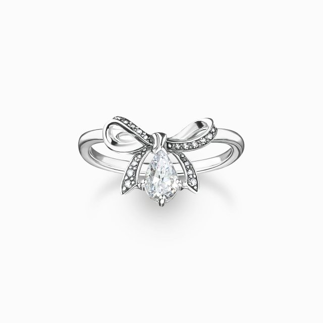 THOMAS SABO Silver Ring with Bow