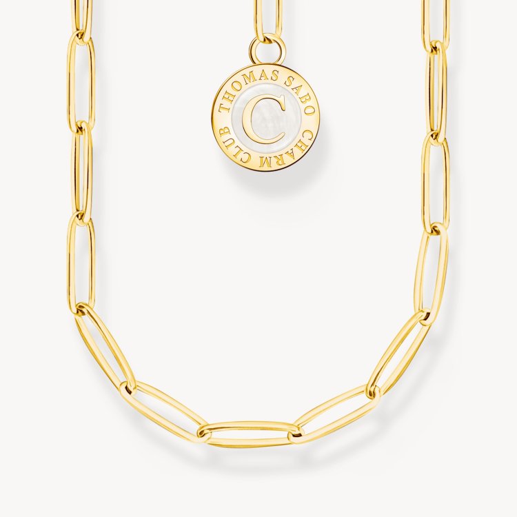 THOMAS SABO Charmista Charm Gold Plated Necklace