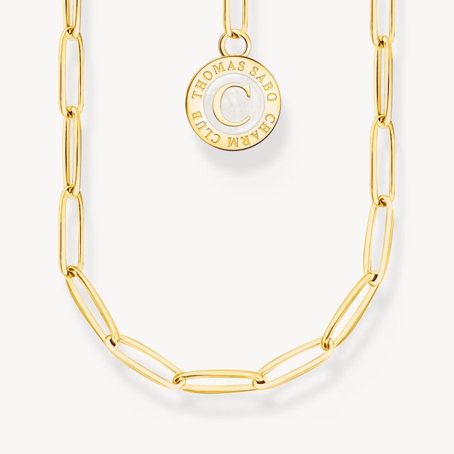 THOMAS SABO Charmista Charm Gold Plated Necklace