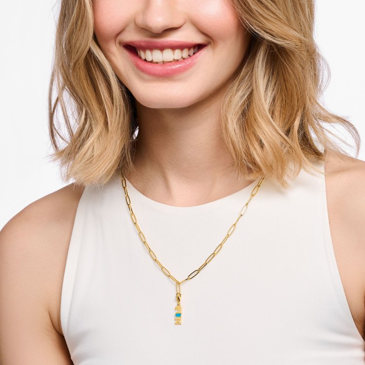 THOMAS SABO Charmista Charm Gold Plated Necklace