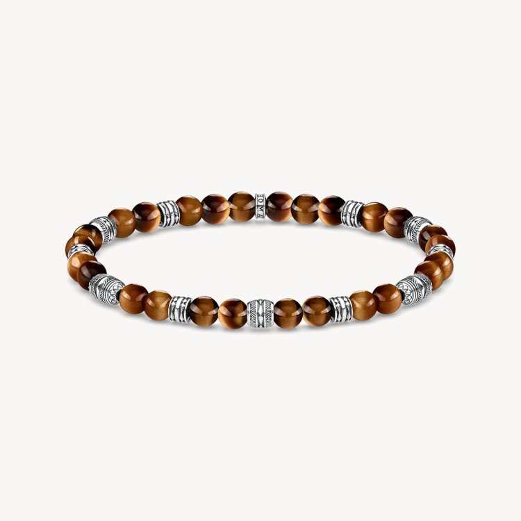 THOMAS SABO Bracelet Lucky Charm Tiger‘s Eye