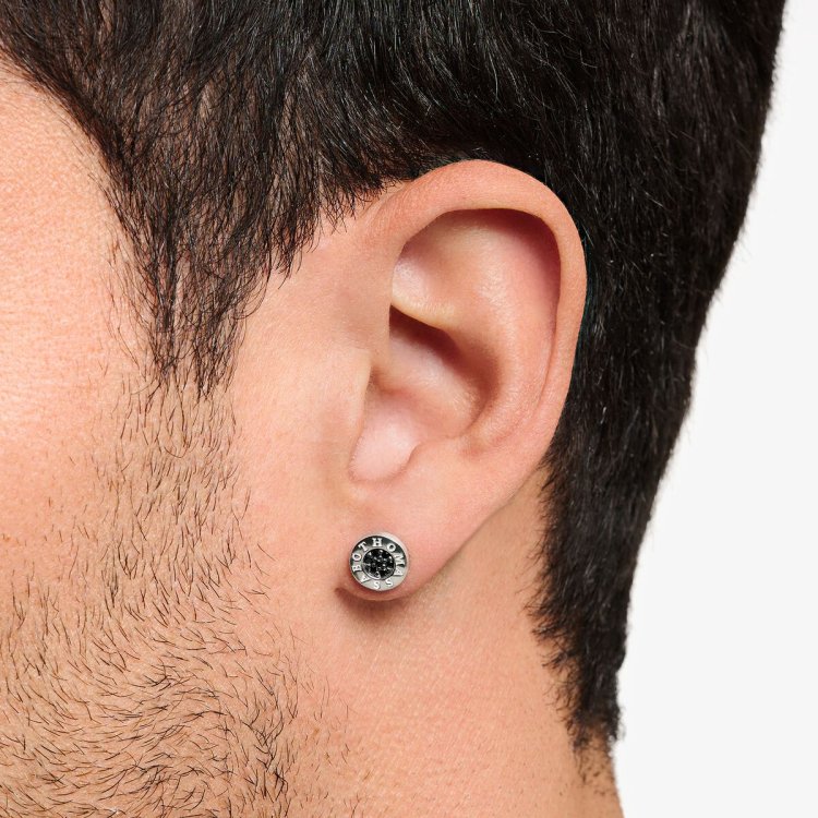 THOMAS SABO Ear Studs Classic Pavé Black