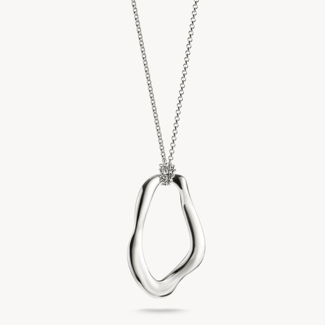 THOMAS SABO Silver Necklace with Pendant Natural Beauty