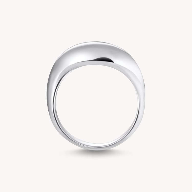 THOMAS SABO Silver Ring in Organic Shape