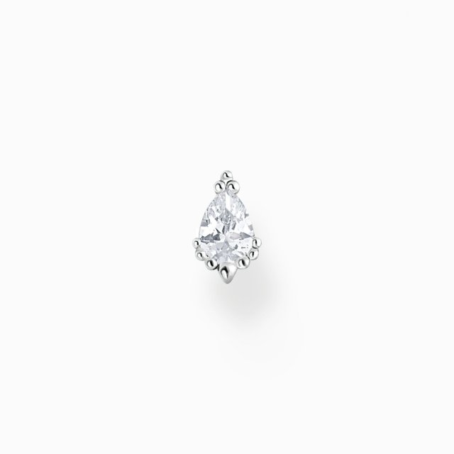 THOMAS SABO Silver Single Ear Stud Ice Crystal