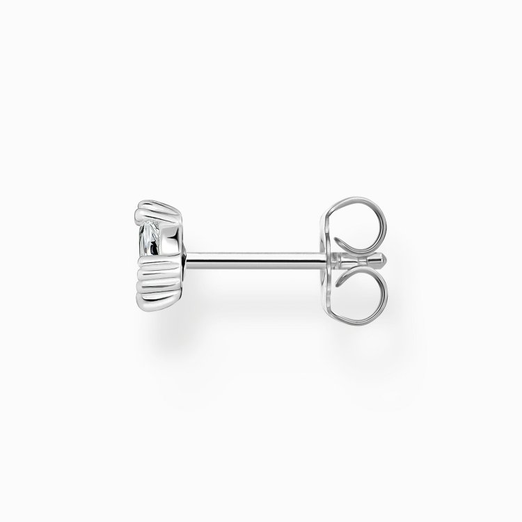 THOMAS SABO Silver Single Ear Stud Ice Crystal