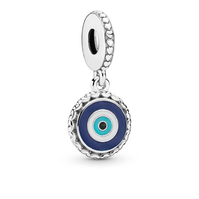 PANDORA MOMENTS Evil Εye Silver Dangle
